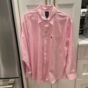 US Polo Assn. Pink Button Down Shirt